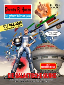 Cover "Die galaktische Gurke" - (c) Norbert Schneider